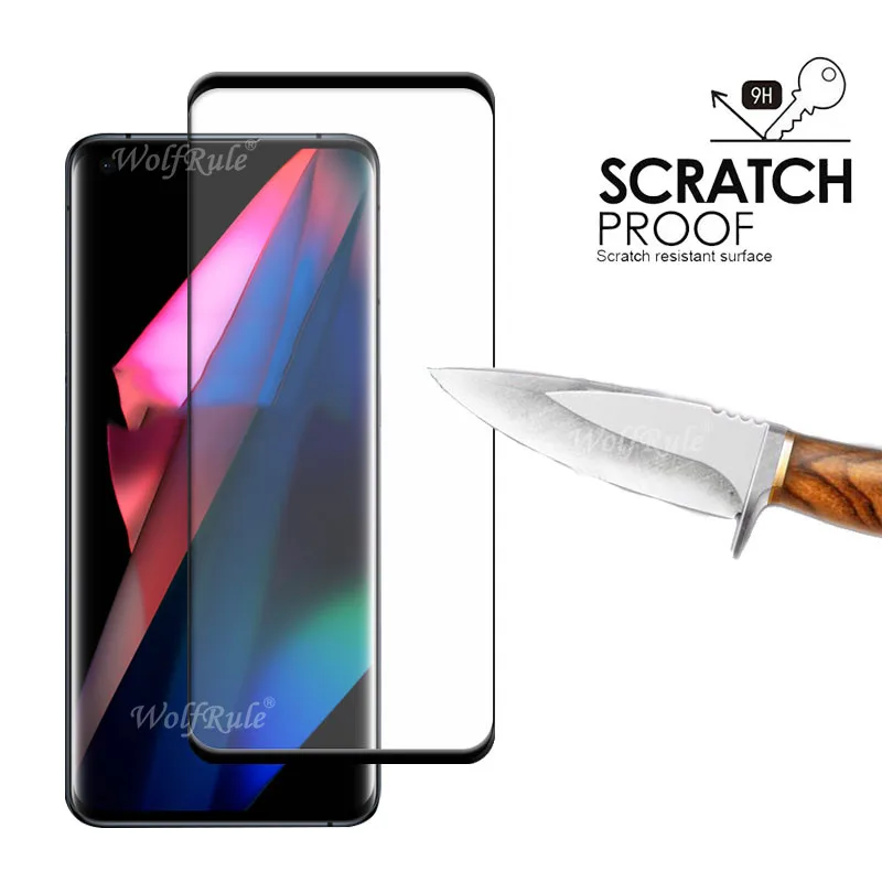 4-in-1 For OPPO Find X3 Pro Glass For Find X3 Pro Phone Film HD Protective Glass Screen Protetor For Find X3 Pro Camera Len Film