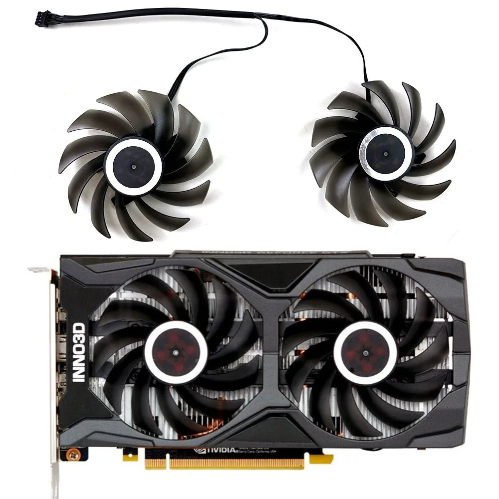 

НОВЫЙ охлаждающий вентилятор CF-12915S RTX 2060 SUPER ДЛЯ INNO3D GTX 1660 Spuer 1660TI RTX 2060 Super Zwarte Goud Extreme Видеокарта