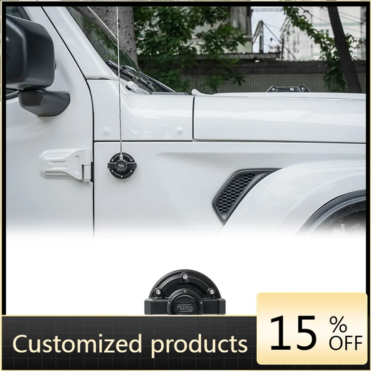 

Professional customizationFURY 2018+ Accessories Offroad Aluminum ALUMINUM ANTENNA BASE COVER for Wrangler JK