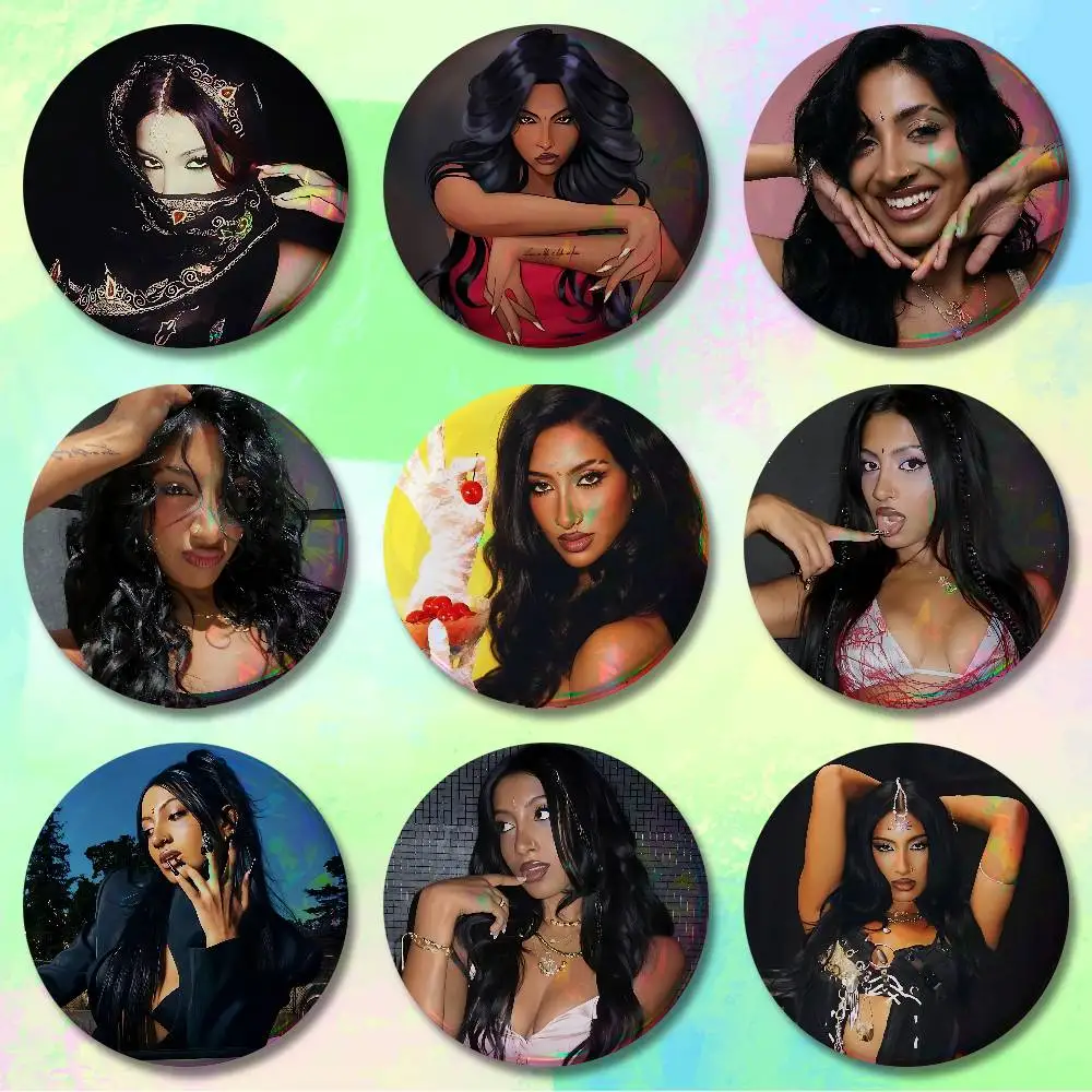 L-Lara R-Raj WILD HD Print Badges Pretty Round Display Brooches IP merchandise 32mm 58mm 75mm 44mm 25mm