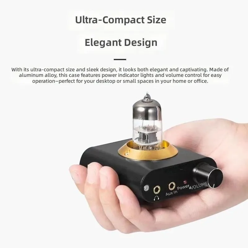 for D2 Small Mini Tube  Fever Front Stage Headphone Power Audio Front Stage