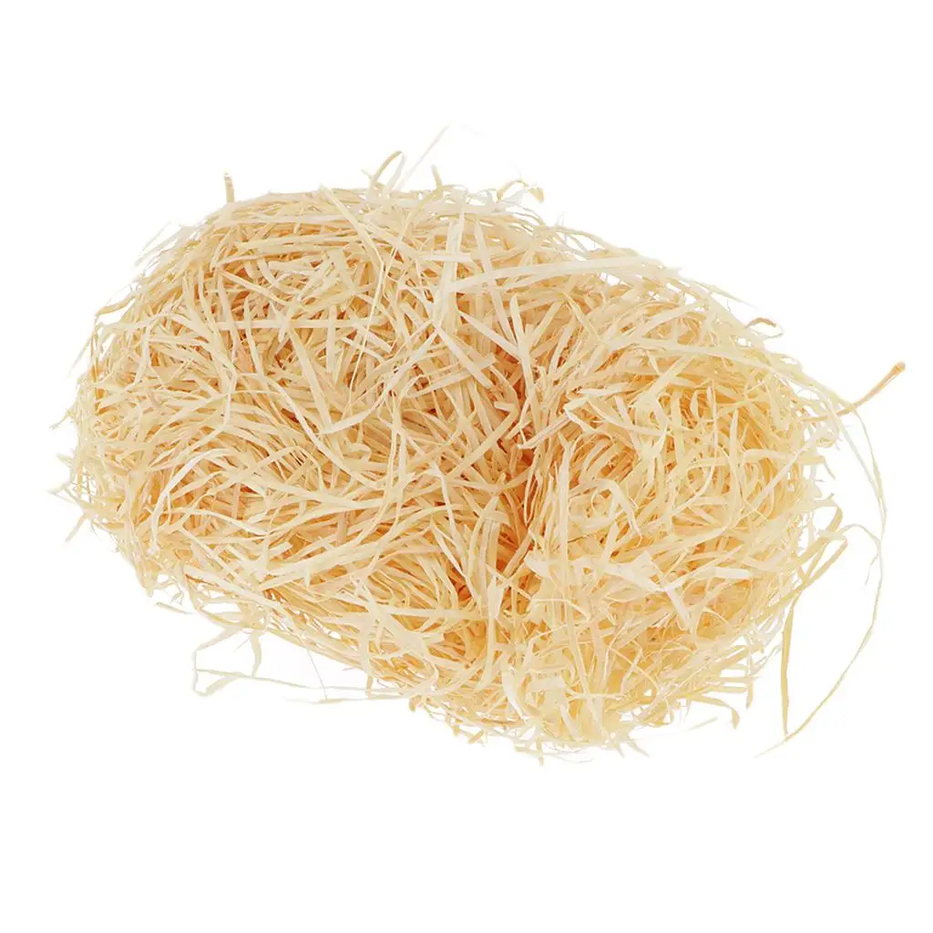 Wooden Packaging Filler Natural Excelsior Fillers Wood Shavings Recyclable Packing Material for Household Crafts