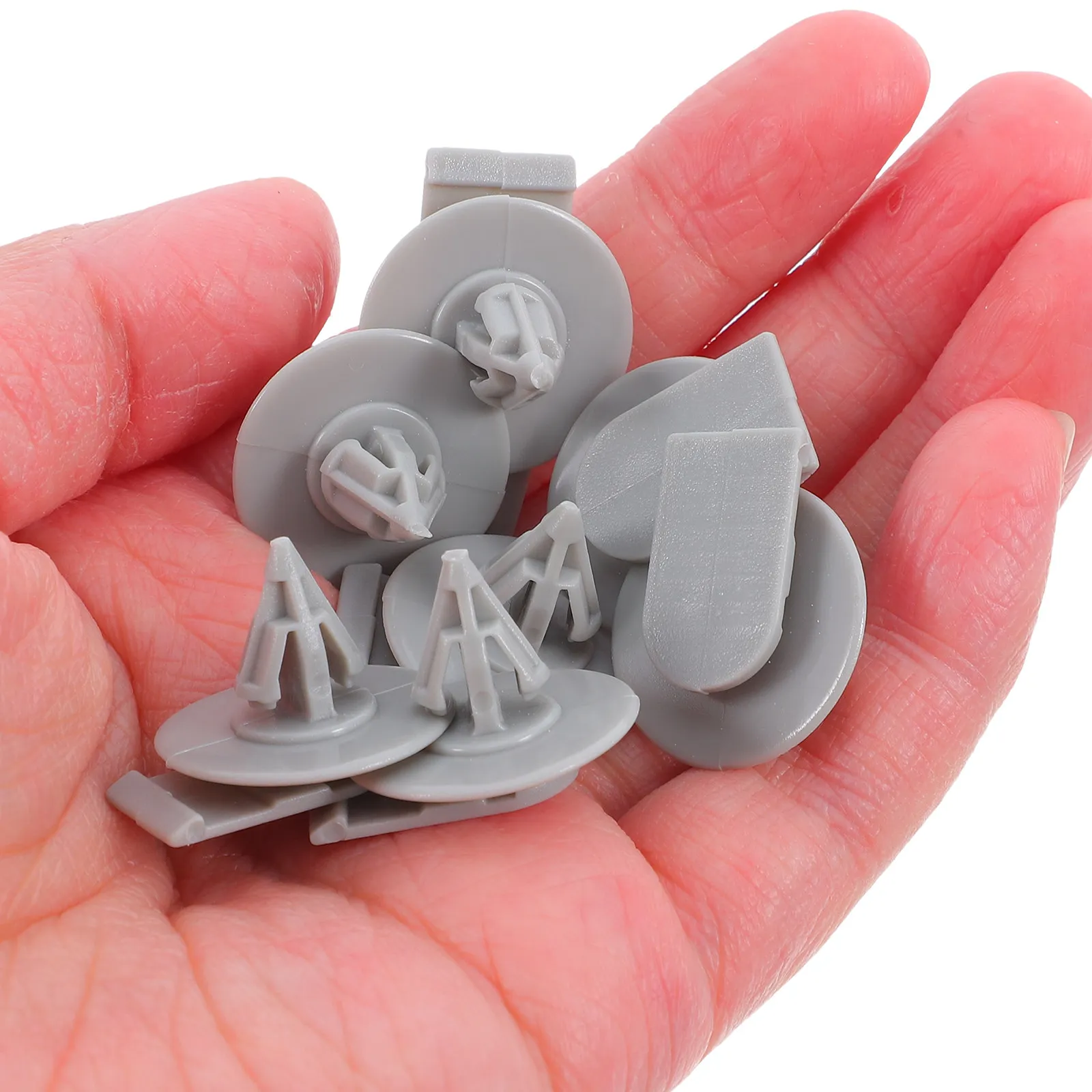 

20Pcs Gray Wheel Arch Trim Clips Universal Car Bumper Body Clips Plastic Automotive Fasteners for Side Door Trim Panel