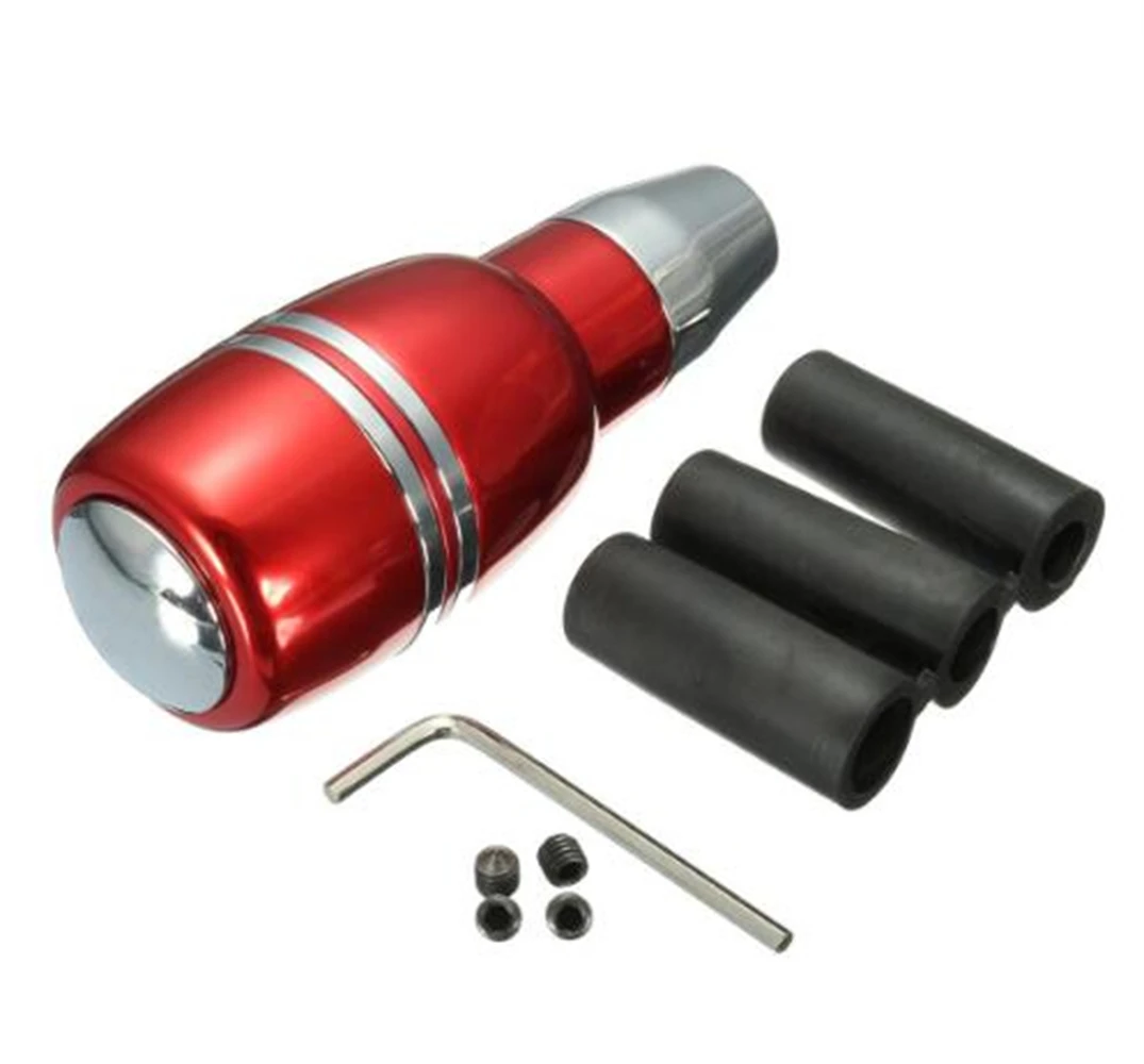 

Universal Car Aluminum Automatic Manual Car Button Auto Gear Shift Knob Stick Shift Shifter Lever Knob Titanium Fit For Honda
