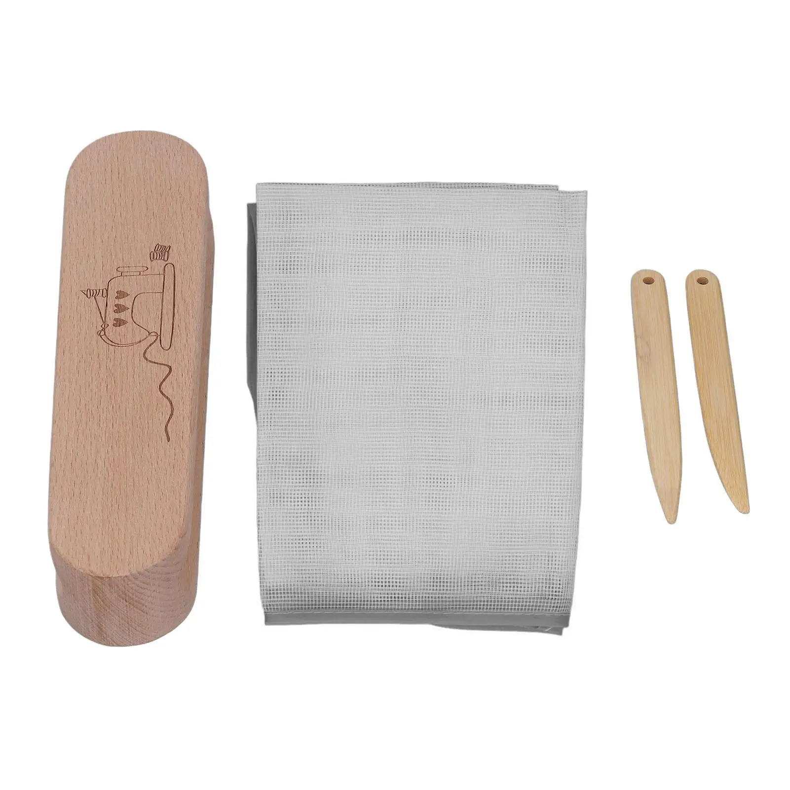 Wooden Quilting Clapboard Beech Bamboo Tailored Polished Ironing Protective Net Fine Design Craft Tool