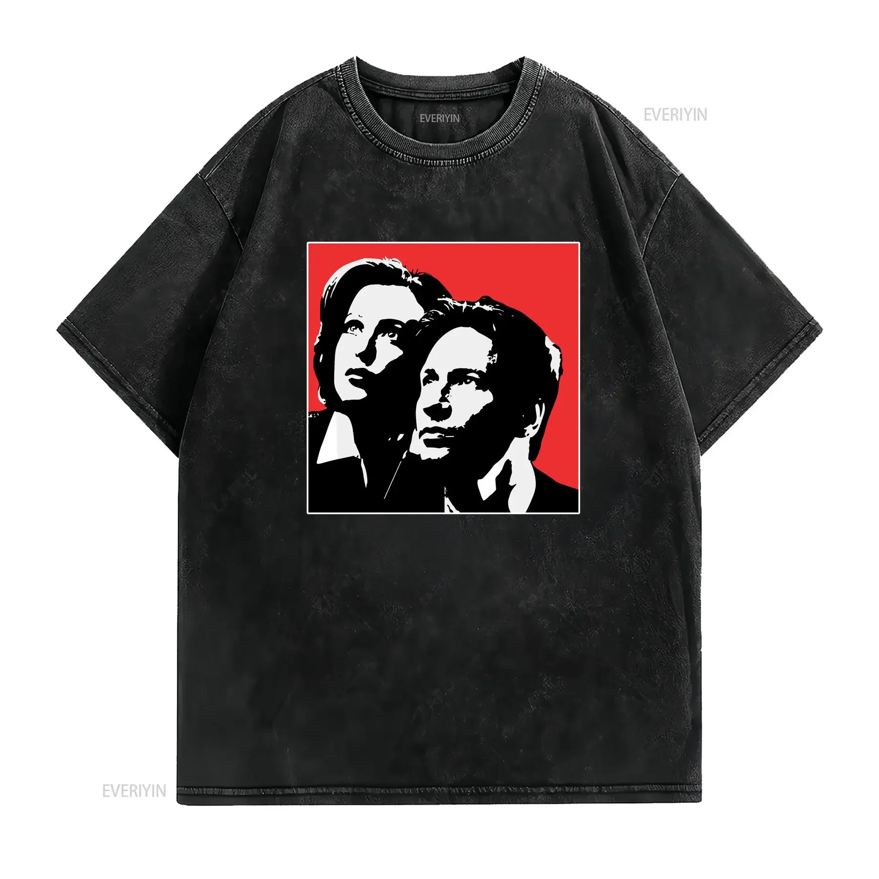 The X Files T Shirt  All Sizes S 2345Xl vintage Washed Stretched Comfortable Casual Unisex Breathable Top For Everyday Wear