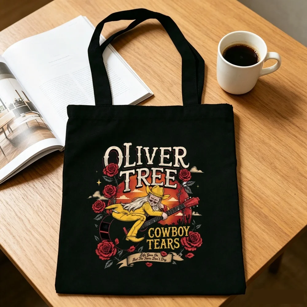 Oliver Tree tote bag sac cabas shoulder  canvas  shopper shopping femme