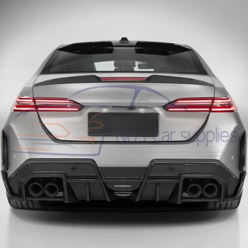 2025 High Quality Car Parts for M5 G90 G99 SQ-B Style Dry bon Fiber Rear Trunk Spoiler Spoilers