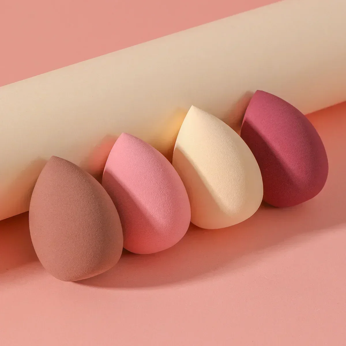 4-delige make-upsponsblenders Mengspons Foundation Applicator Cosmetische sponzen make-up tools gratis verzending groothandel