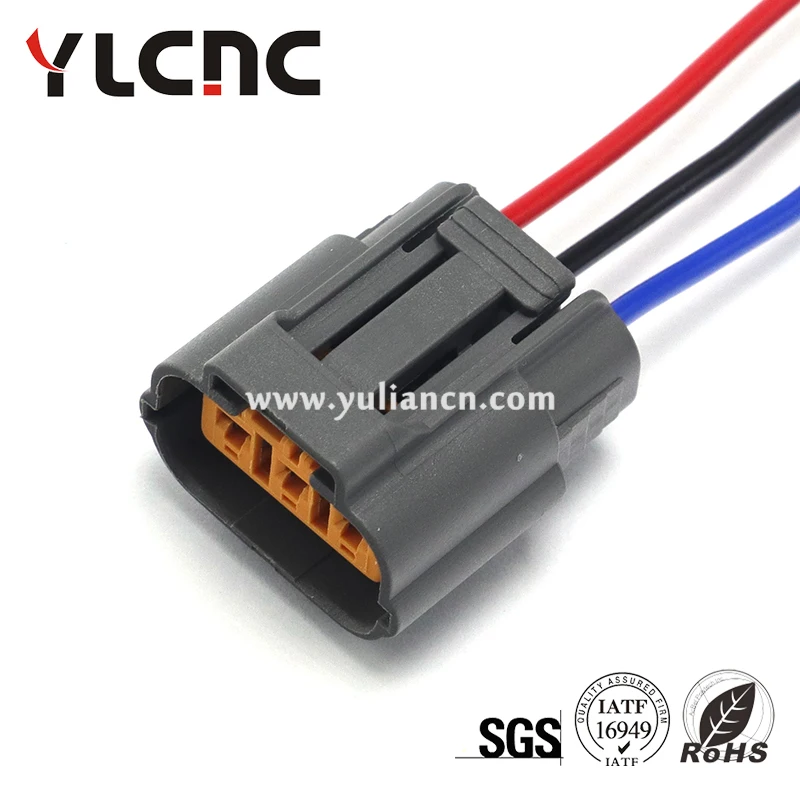 YLCNC factory direct sales 1Pcs 3Pin Ignition coil connector harness sensor connector for Mitsubishi Nissan Mazda 6195-0009