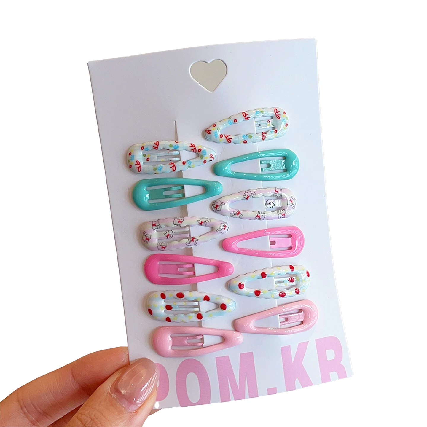 10 Teile/satz Neue Kinder Candy Farbe Plaid Ornament Haar Clips Baby Mädchen Nette Erdbeere Barrettes Haarnadeln Kinder Haar Zubehör – Detail 21