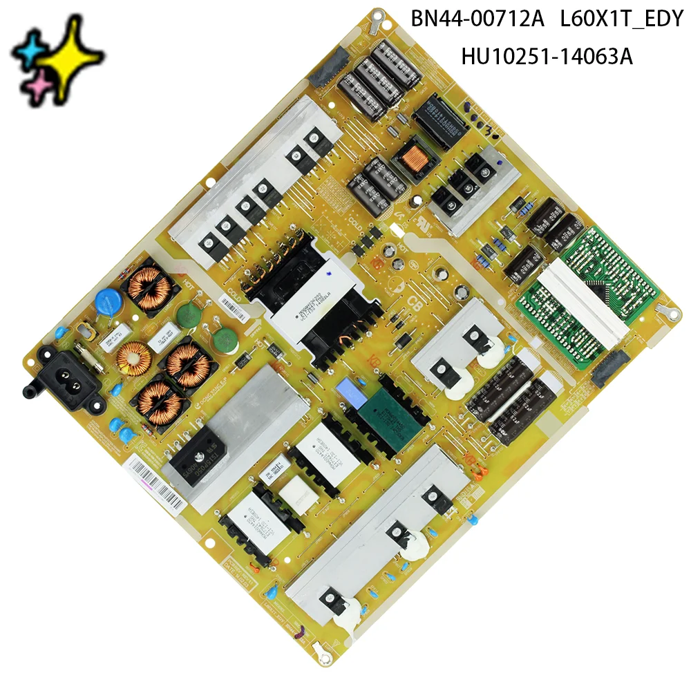 

BN44-00712A L60X1T_EDY HU10251-14063A Power Supply Board/LED is for UE60H6200AK UE60H6270 UE60H6200AKXXU UA60H6400AJ UA60H6420AJ