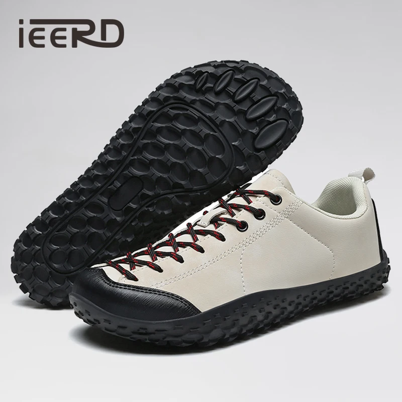 أحذية رياضية واسعة من الأمام للجنسين مقاومة للماء في الهواء الطلق أحذية مشي مطاطية غير قابلة للانزلاق للرجال والنساء أحذية رياضية للرحلات مقاس كبير