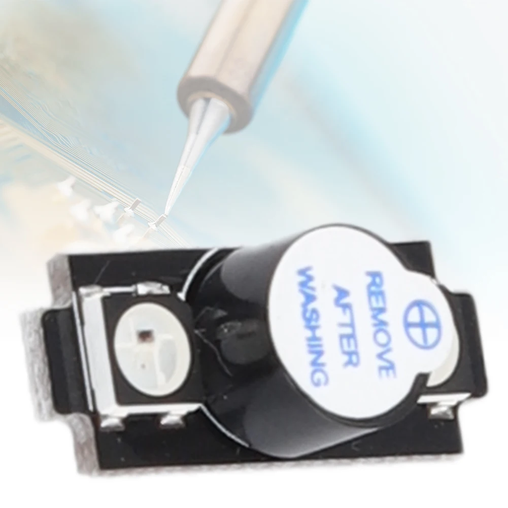 

WS2812 Active Alarm Buzzer Colorful RGB LED Speaker Buzzer Buzzer Beeper for RC FPV Freestyle Drones Replacement DIY Parts