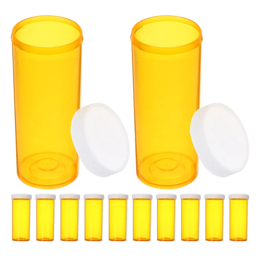 12Pcs Compact Pill Box Versatile Medicine Container Waterproof Seal Travel Pill Case Organizer for Tablets Capsules Home Office