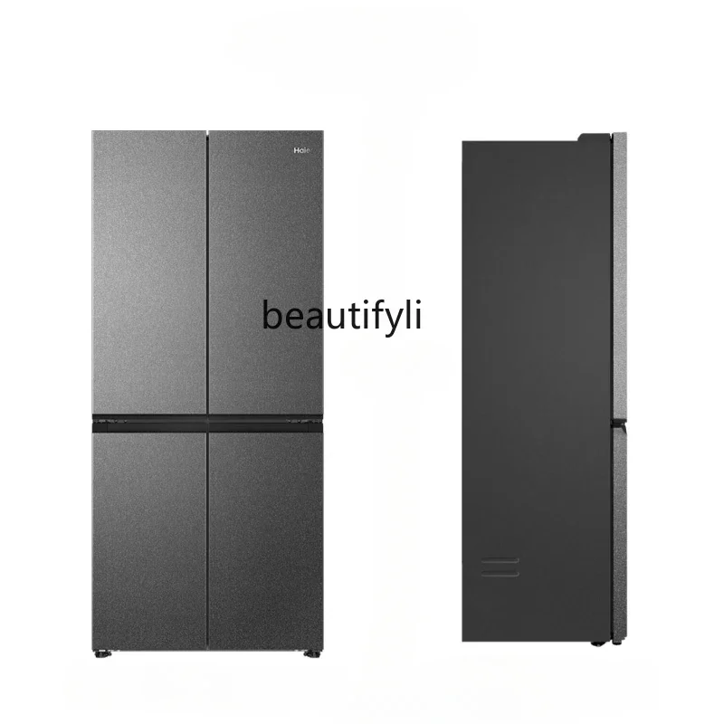 471L double-open four-door ultra-thin zero-embedded first-class household air-cooled frost-free refrigerator