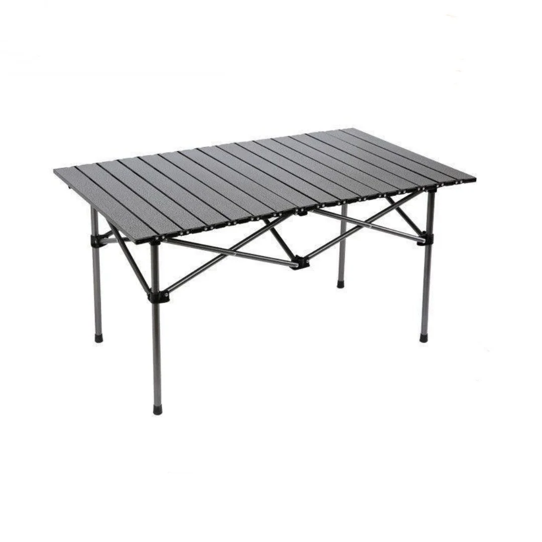 

Новый список портативный путешествия пикник барбекю яичный рулет стол кемпинг складной стол из углеродистой стали