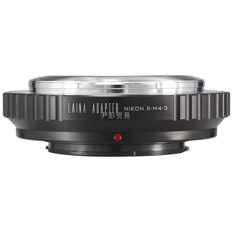 Nik S-M43 Lens Adapter Ring for Nikon S Mount ZEISS RF Mount Lens to Panasonic Olympus M4/3 M43 Cameras