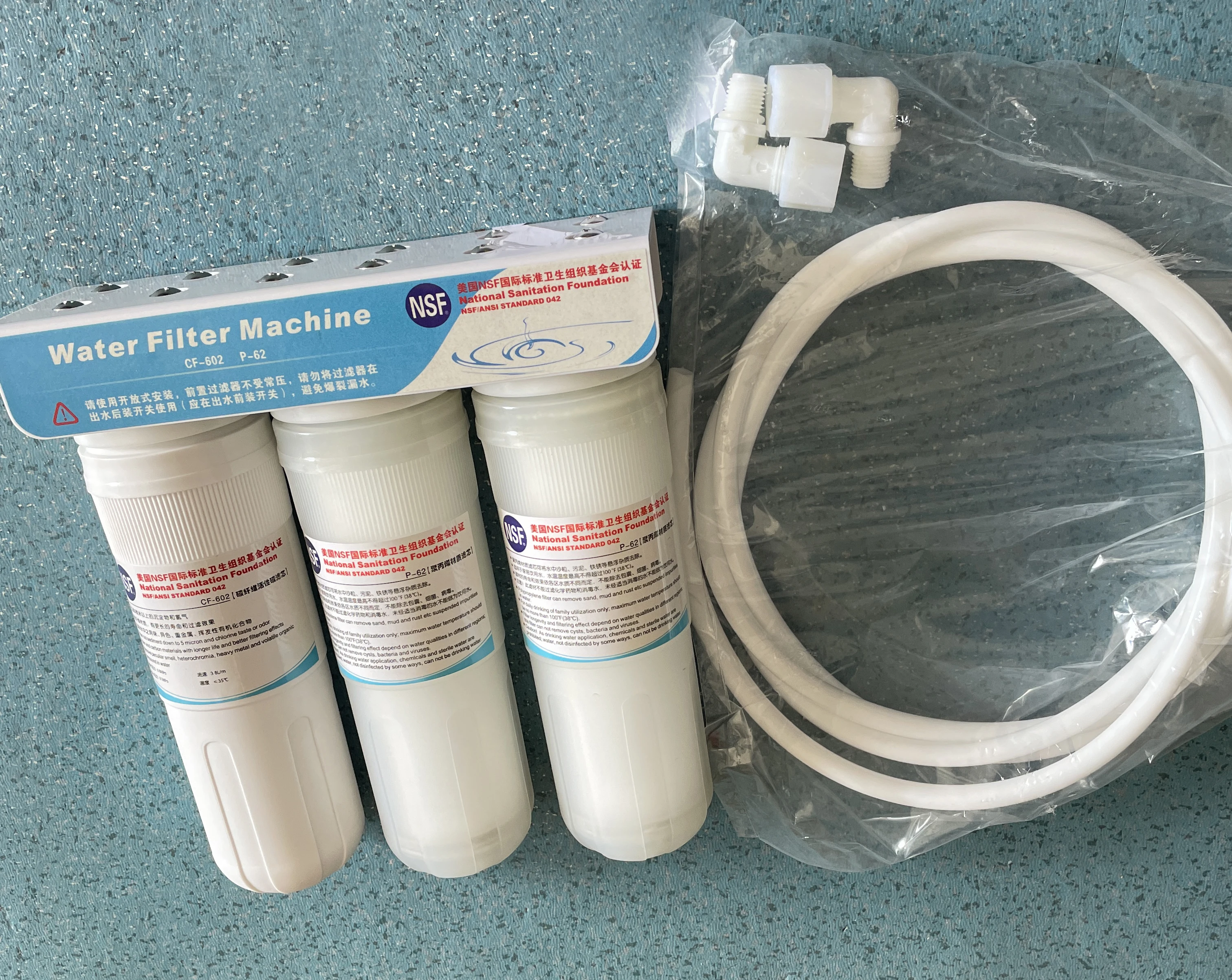 3เวทีPreกรองระบบที่มีมาตรฐานNSFมาตรฐานเพื่อปกป้องน้ำionizerและguarranteeดื่มของคุณ