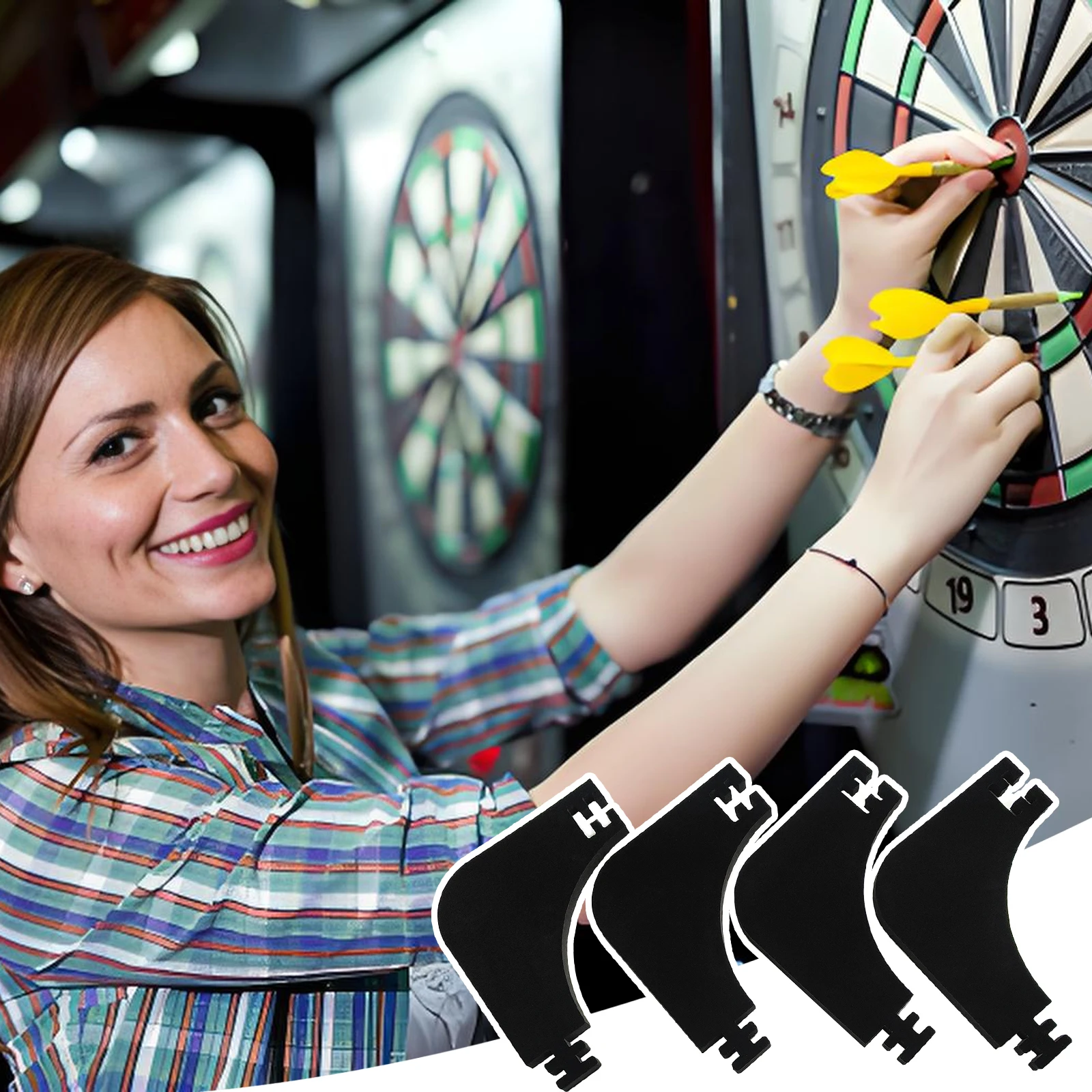 

Splicing Dartboard Surround Wall Protector EVA Dart Board Wall Protector Dartboard Surround Ring for Dart Lovers