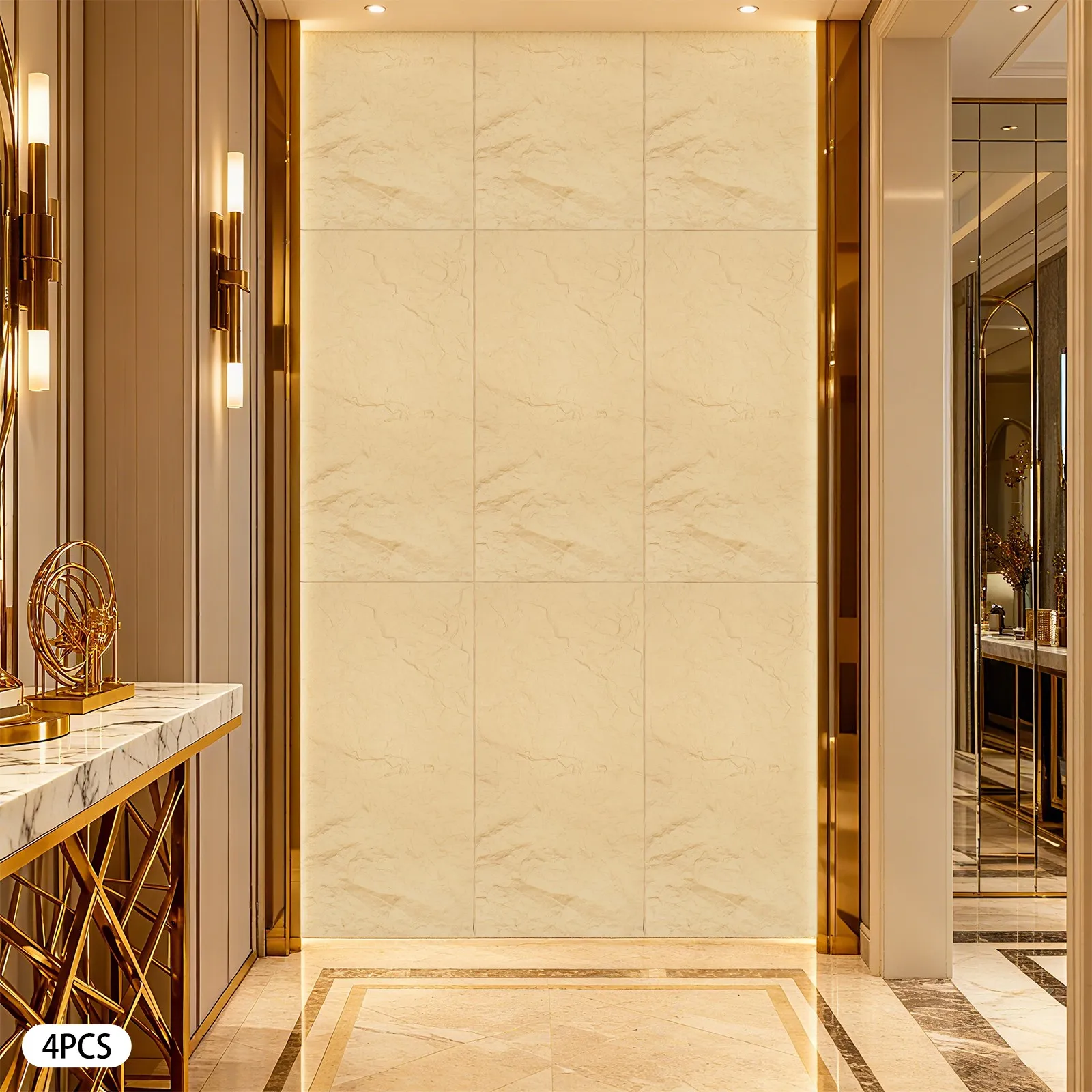 

Искусственные каменные панели для стен, для декора интерьера дома и офиса, современный стиль, простая установка