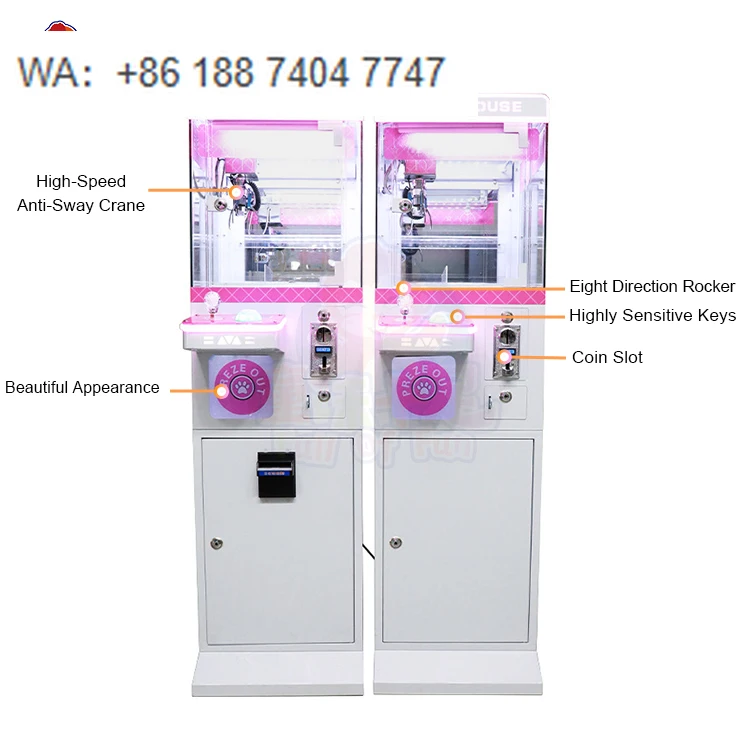 

Factory Best Price Sale Coin Operated Gift Games Machine Mini Claw Machine for NEW