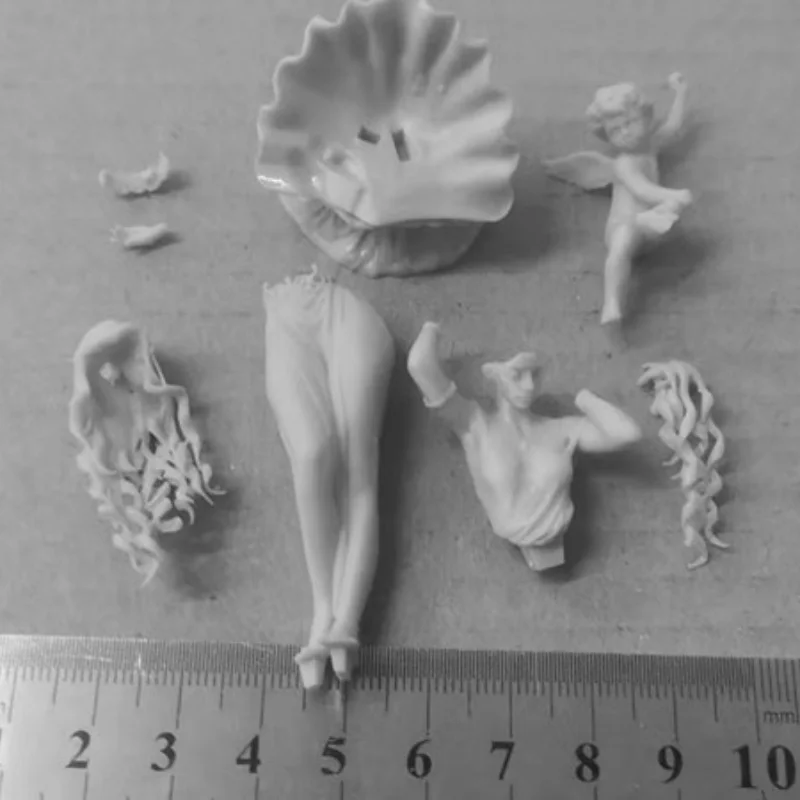 1/24 스케일 Holy Girl Nsfw 수지 피규어 모델 키트 도색되지 않은 조립되지 않은 장난감