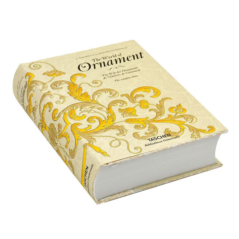 Il mondo dell'ornamento Libro per adulti Modello grafico Design Libro d'arte Abbigliamento Libro con copertina rigida Libros Livros