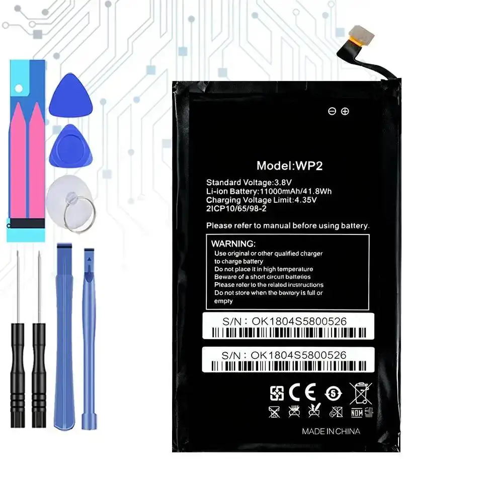 

Battery For OUKITEL WP2 11000Mah