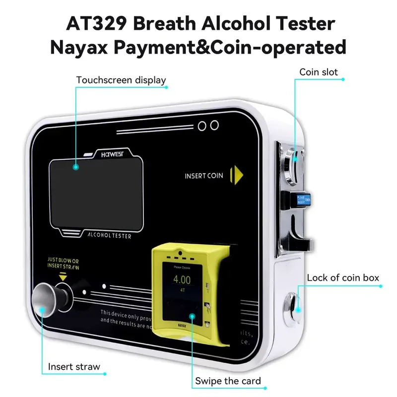 Hot Selling public venues and fleet managers, this coin-operated tester provides a reliable, automated solution for