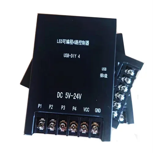 For LED Light Modulator 5 V12v24v Monochrome Colorful 3-9-12-18 Road Self-Programmable Controller