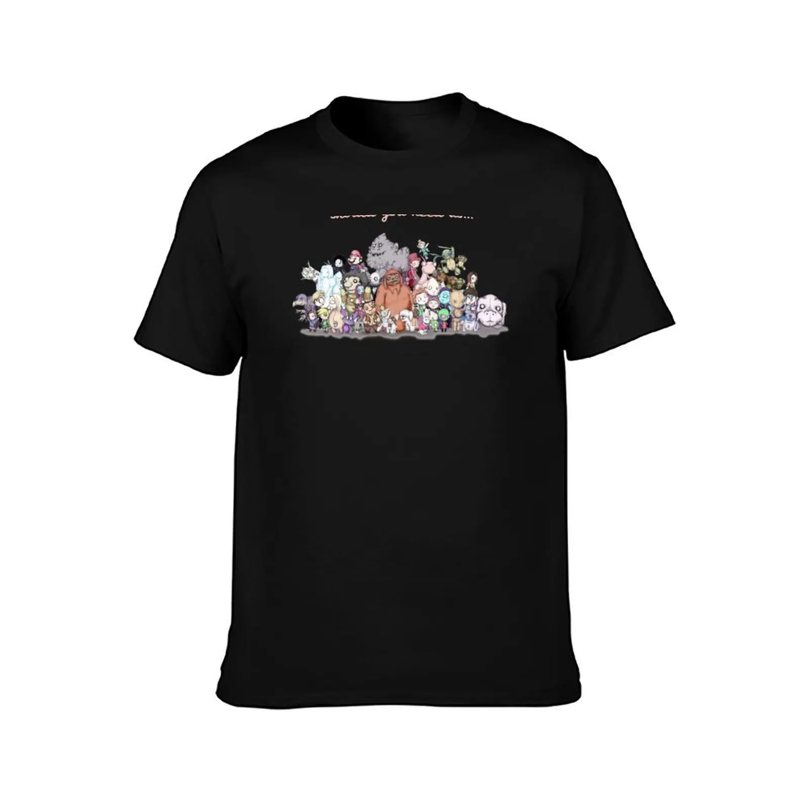 Should You Need Us (Super Extended) T-Shirt Novelty Print Casual Tee Shirt