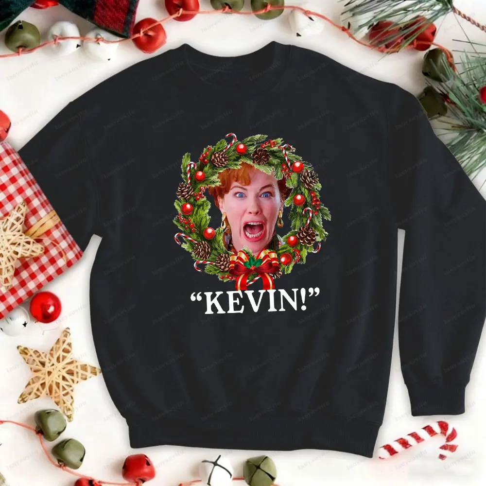 كيفن هوم وحده عيد الميلاد البلوز كيت McCallister المنزل وحده قمم المنزل وحده عطلة سترة كيت McCallister هدية هوديس