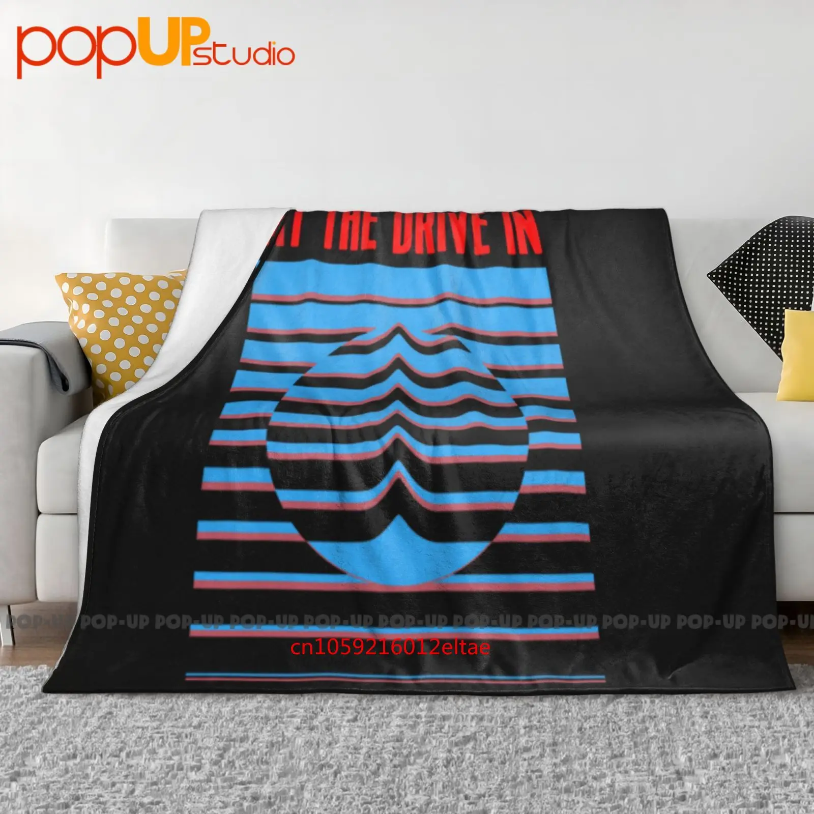 At The Drive In Bandstripespreshrunk Ultra-Soft Blanket Quilt Winter Sofa Cover Bed Covers