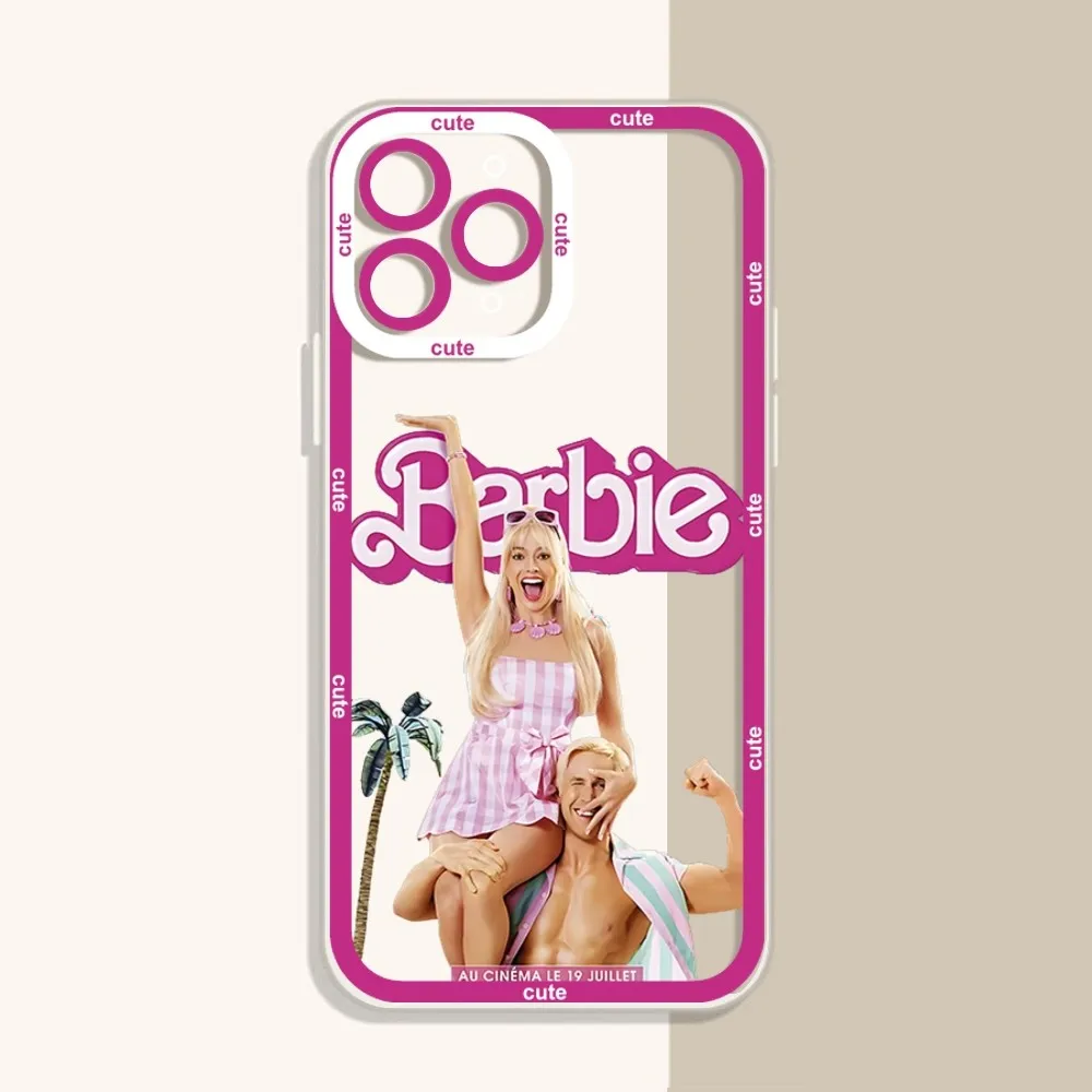 B-Barbies Phone Case For IPhone 12 11 13 14 Pro Max XR XS Max X SE2020 7 8 Plus Case