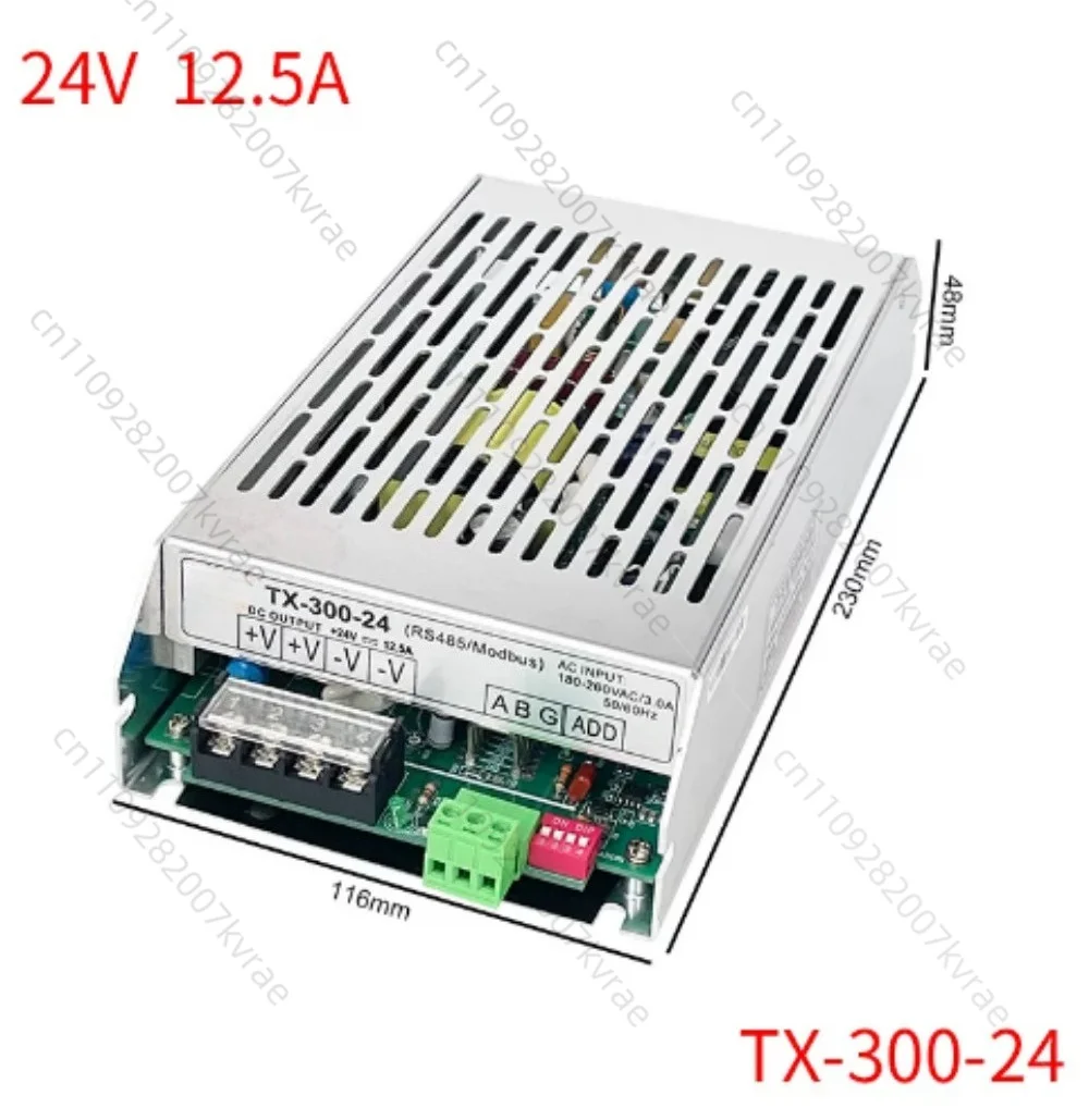 RS485 Communication Switching Power Supply TX500W-24V60V48 PLC Control Adjustable Power Supply for SZMW