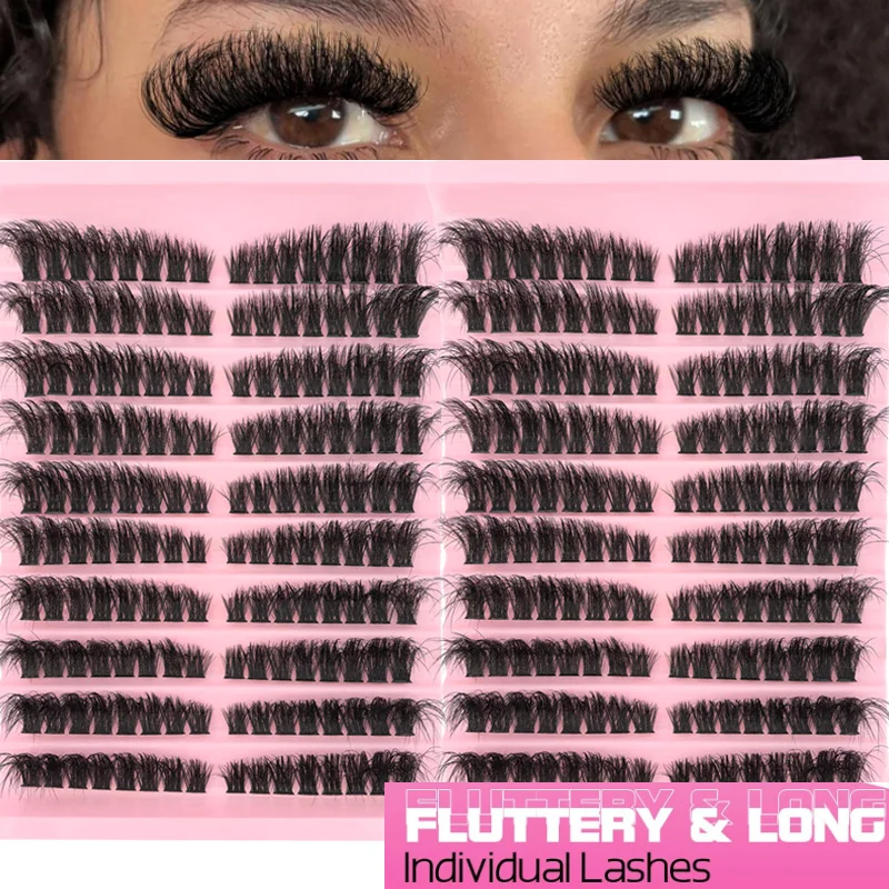 رمش عدة رمش تمديد عدة 10-18 مللي متر الطبيعية رقيق كاذبة رمش رمش لاش مجموعات مجموعة السندات وختم ماكياج #6