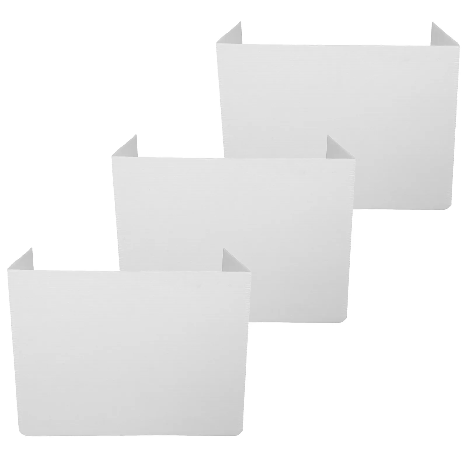 3Pcs Desk Privacy Shield Folder Boards for Students School Testing Classroom Study Dividers Plastic Privacy Panel Focus