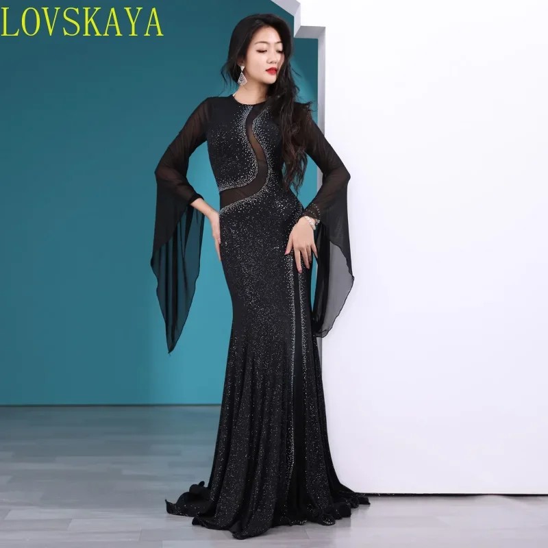 

Платье для танца живота в восточном стиле, Ирарак, иiraq, кружевное платье-халат, профессиональное женское платье для танца живота, халат Khaleegy