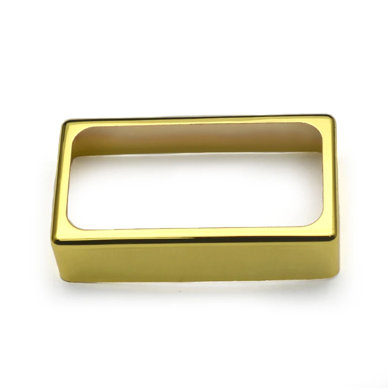 2pcs O Shape Brass 70*39MM Pickup Covers /Lid/Shell/Top for Electric Guitar/Metal Guitar Humbucker Covers Chrome