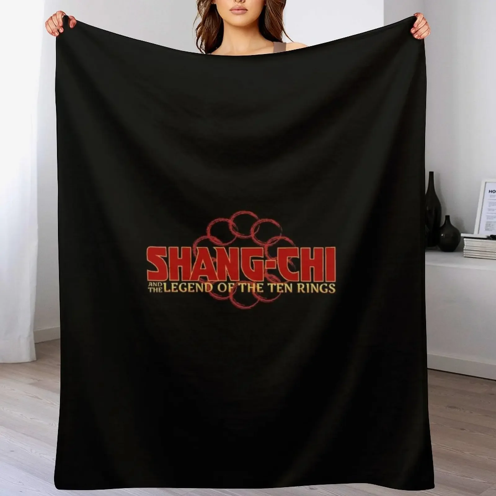 

Shang-Chi and the Legend of the Ten Rings Throw Blanket Multi-Purpose Personalized Gift Furrys Designers Blankets