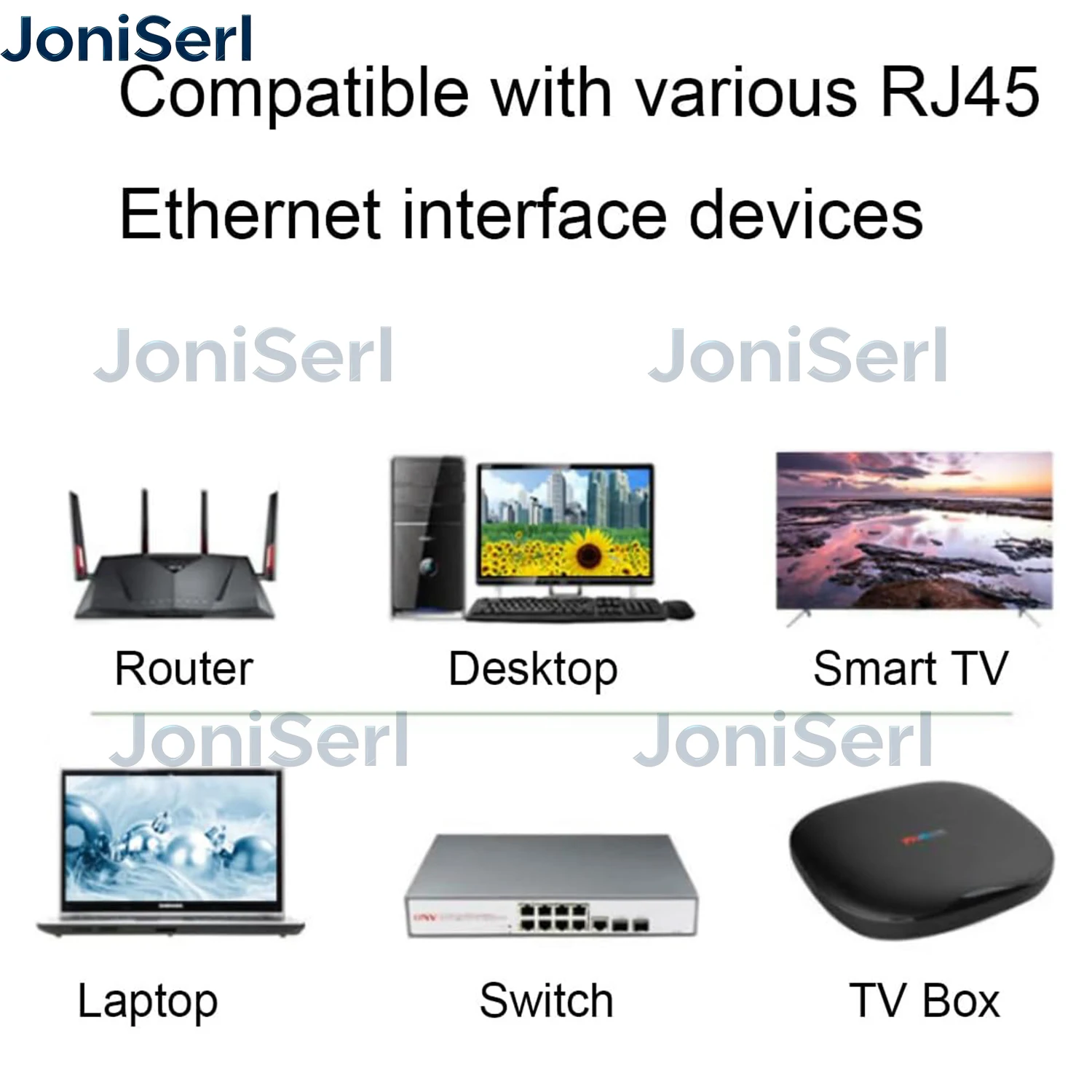 JonISerl Panel Mount RJ45,RJ45 Male to Female Screw Panel Mount CAT6/5e/5 Shielded Network LAN Extender Cord Connector (LINE)