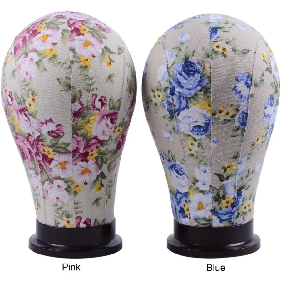 1 قطعة قماش كتلة رئيس عارضة أزياء رئيس للشعر التمديد الدانتيل الباروكات صنع وعرض التصميم باللون الوردي مع 22 حجم مثالية ل