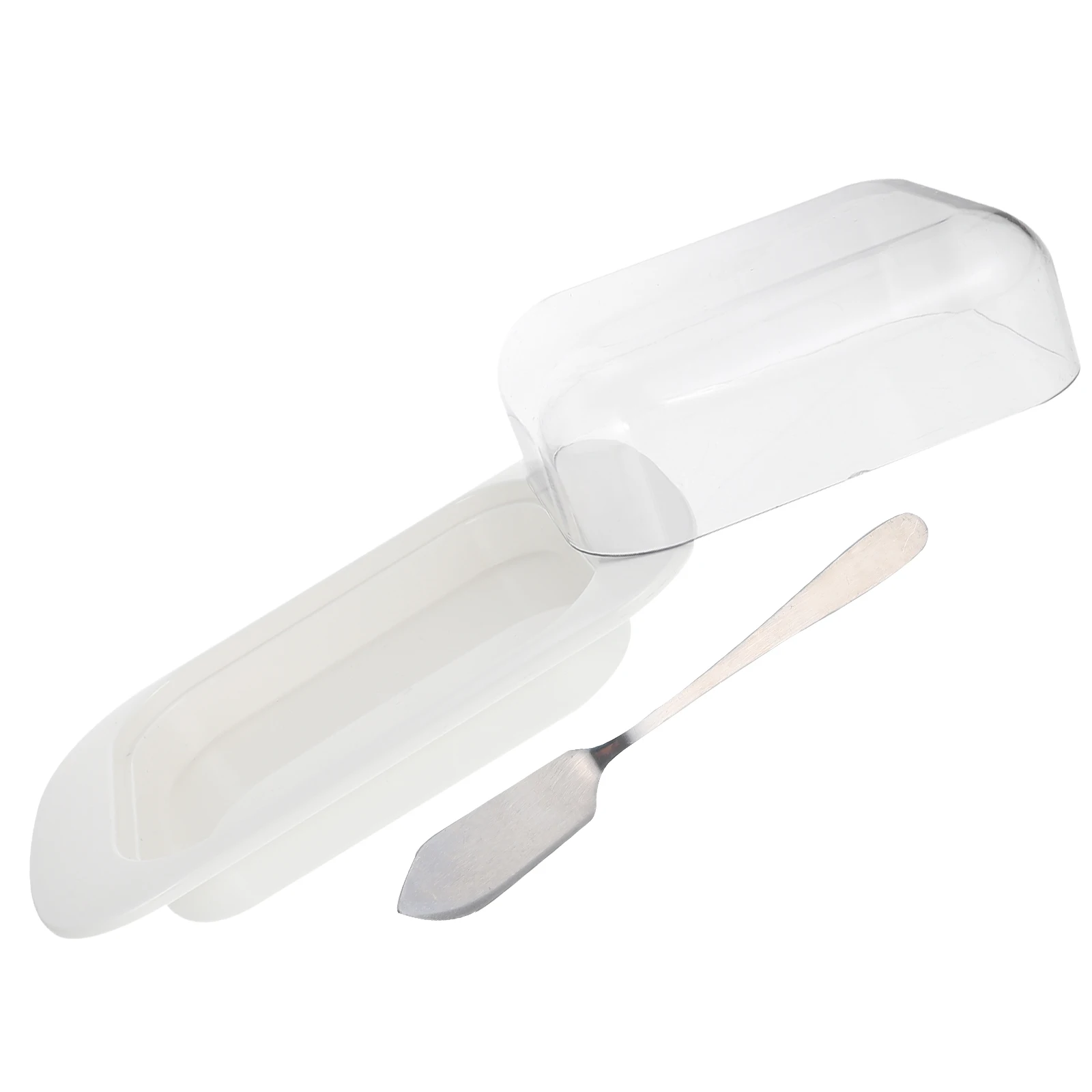 Crisper Butter Container for Counter Bread Holder Decorative Storage Keeper Tray