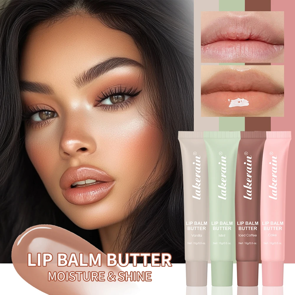 

Lakerain Lip Balm Butter Deep Hydration Smooth Texture Easy To Apply Non-greasy Long Lasting Moisturizing Precision Lip Care