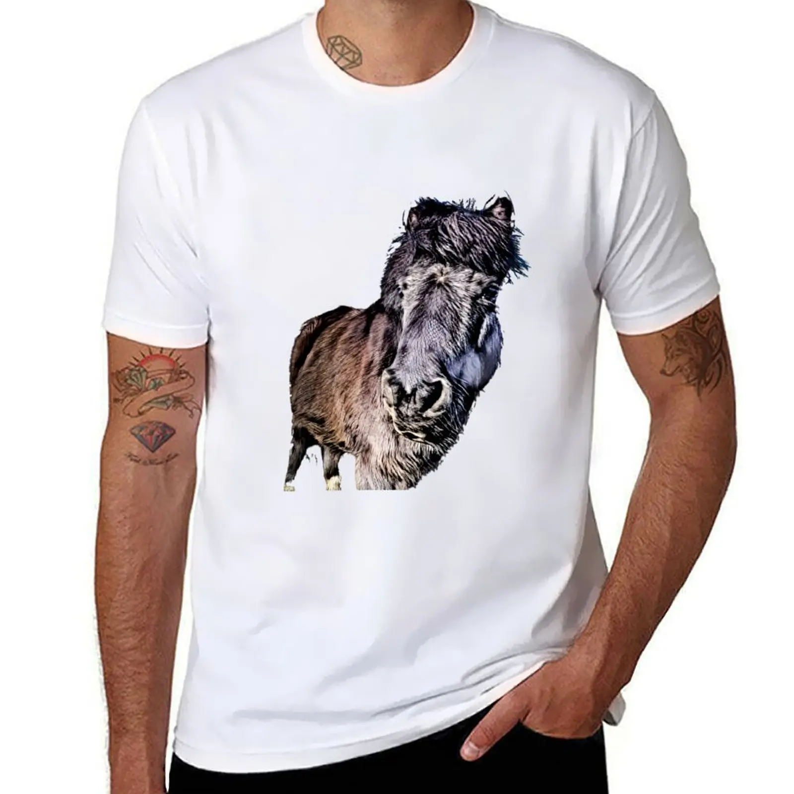 

KASiDa Stable Kaprys T-Shirt mens graphic t shirts t shirt man designer T-Shirt
