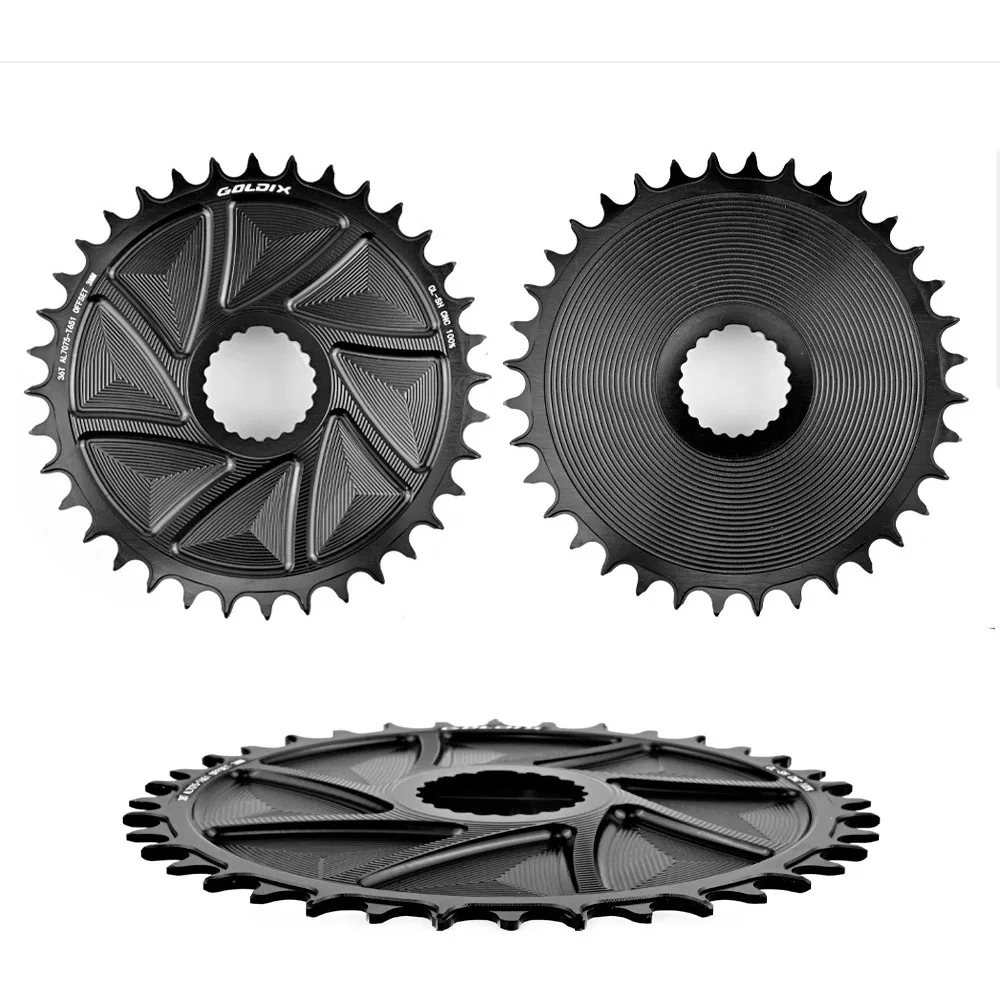 MTB Direct install Mount CNC Narrow Wide Closed Guard Chainring 3mm Offset Single Speed For SHIMANO M8100 M9100 M7100 M6100