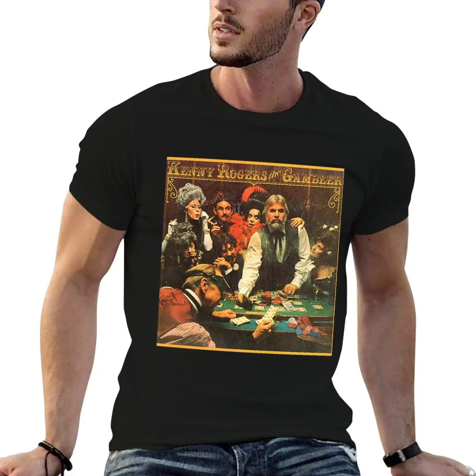Kenny Rogers T-Shirt oversized cheap stuff mens big and tall t shirts