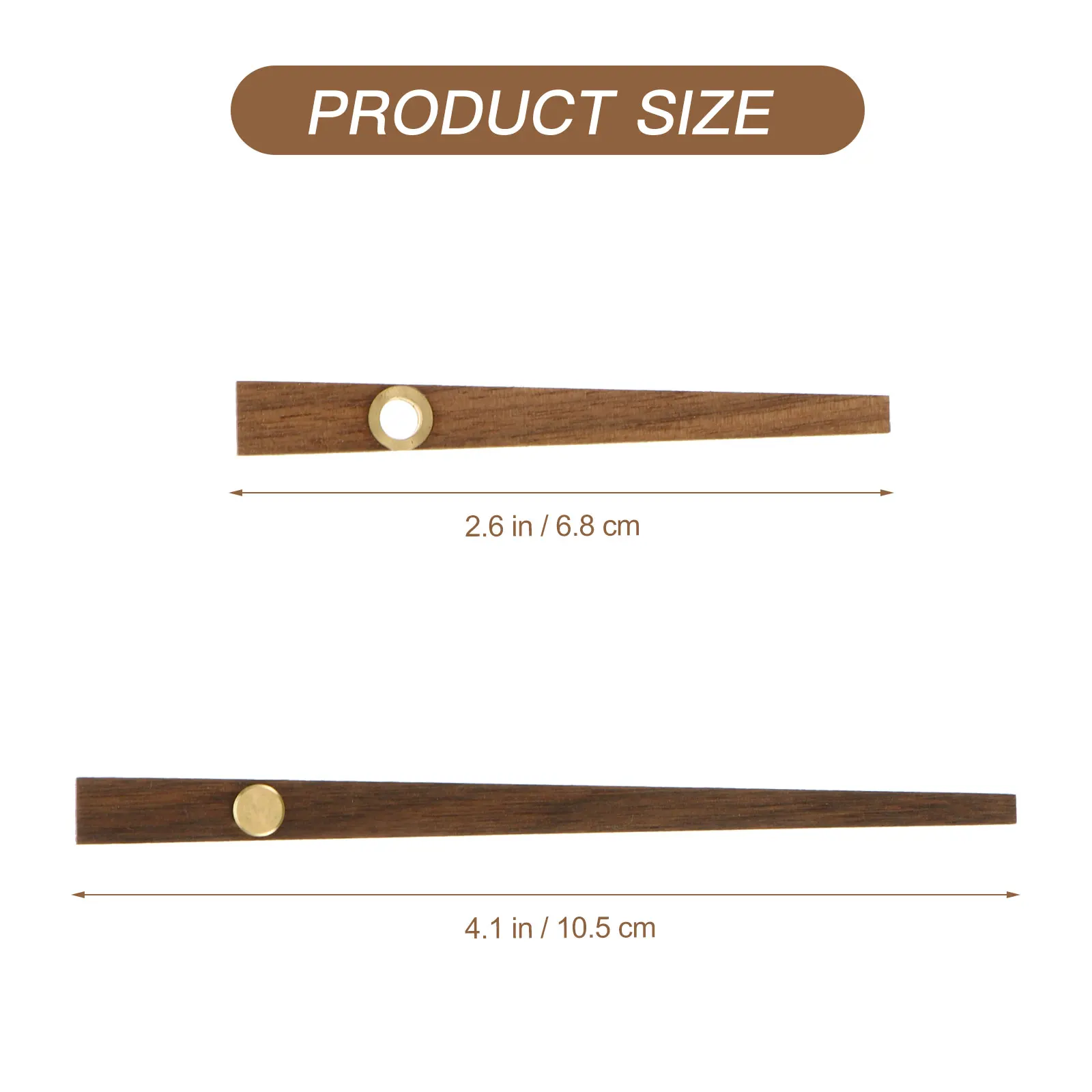 

Wooden Hand Clock Parts Movement Replacement Only Same Style Pointers