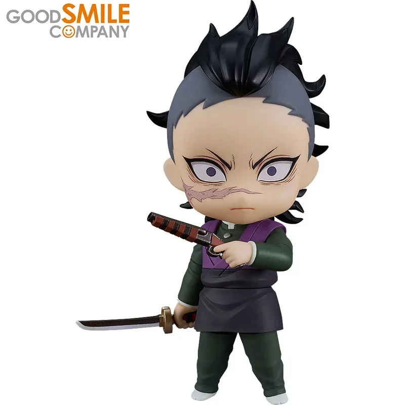 

In Stock Good Smile 2505 Nendoroid Demon Slayer: Kimetsu no Yaiba Genya Shinazugawa Collcetible Anime Figure Action Model Toys